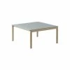 Couple Coffee Table - / 84.4 X 80 X H 40 Cm - Reversible Stoneware Tabletop - Muuto 1 Couple Coffee Table - / 84.4 X 80 X H 40 Cm - Reversible Stoneware Tabletop - Muuto -Coffee Tables Sales Shop coffee table couple pale blue oak madeindesign 404253 product800