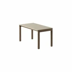 Couple Coffee Table - / 84.5 X 40 X H 40 Cm - Reversible Stoneware Tabletop - Muuto
