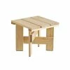 Crate Coffee Table - / Gerrit Rietveld - 49.5 X 49.5 X H 45 Cm - Hay -Coffee Tables Sales Shop coffee table crate natural wood madeindesign 404355 product800