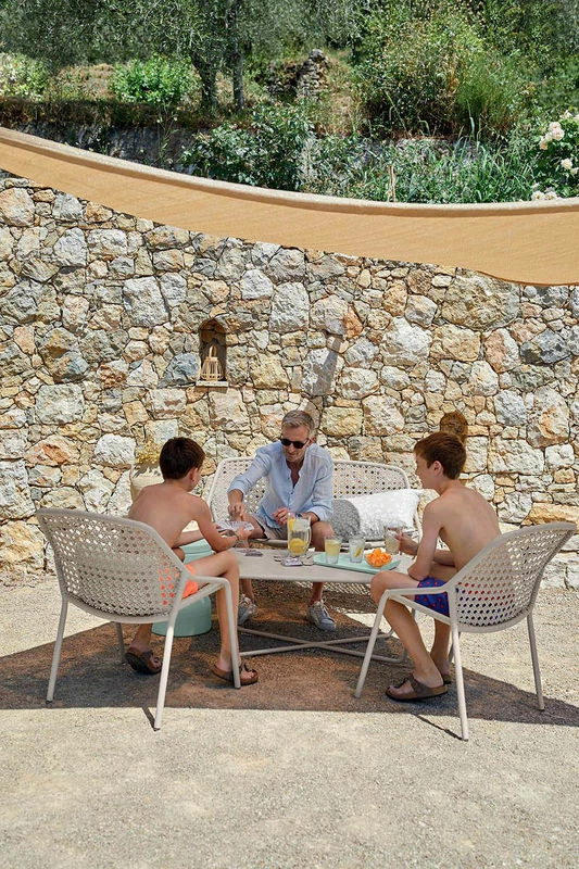 Croisette Coffee Table - / 97 X 57 Cm - Metal - Fermob 7 Croisette Coffee Table - / 97 X 57 Cm - Metal - Fermob - Image 5