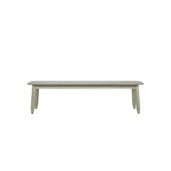 David Coffee Table - / Ceramic & Aged Teak - 129 X 45 Cm - Vincent Sheppard