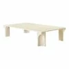 Doric Coffee Table - / 140 X 80 Cm - Travertine Stone - Gubi 2 Doric Coffee Table - / 140 X 80 Cm - Travertine Stone - Gubi -Coffee Tables Sales Shop coffee table doric beige travertine madeindesign 401621 product800