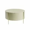 Embore Coffee Table - / Storage Box - Ø 80 X H 45 Cm - ENOstudio 2 Embore Coffee Table - / Storage Box - Ø 80 X H 45 Cm - ENOstudio -Coffee Tables Sales Shop coffee table embore beige gold madeindesign 342363 product800