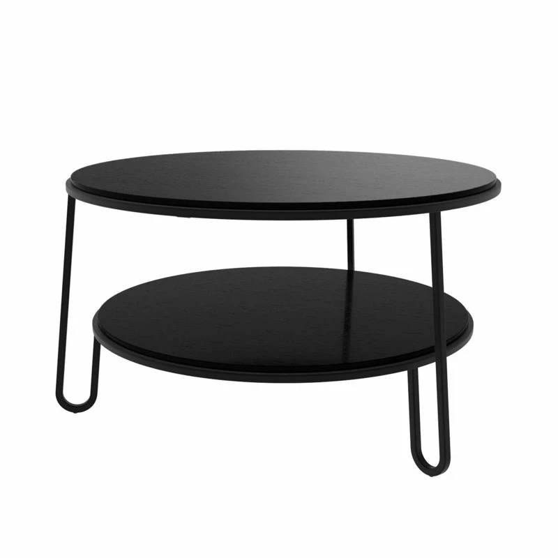 Eugénie Small Coffee Table - / Ø 70 - Oak - Hartô 4 Eugénie Small Coffee Table - / Ø 70 - Oak - Hartô - Image 2