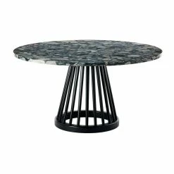 Fan Coffee Table - / Marble - Ø 90 Cm - Tom Dixon