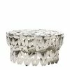 Foliae Coffee Table - / Nickel - H 31 Cm - Opinion Ciatti -Coffee Tables Sales Shop coffee table foliae nickel madeindesign 303156 product800