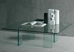 Glass Table Coffee Table - 120 X 120 Cm - Glas Italia