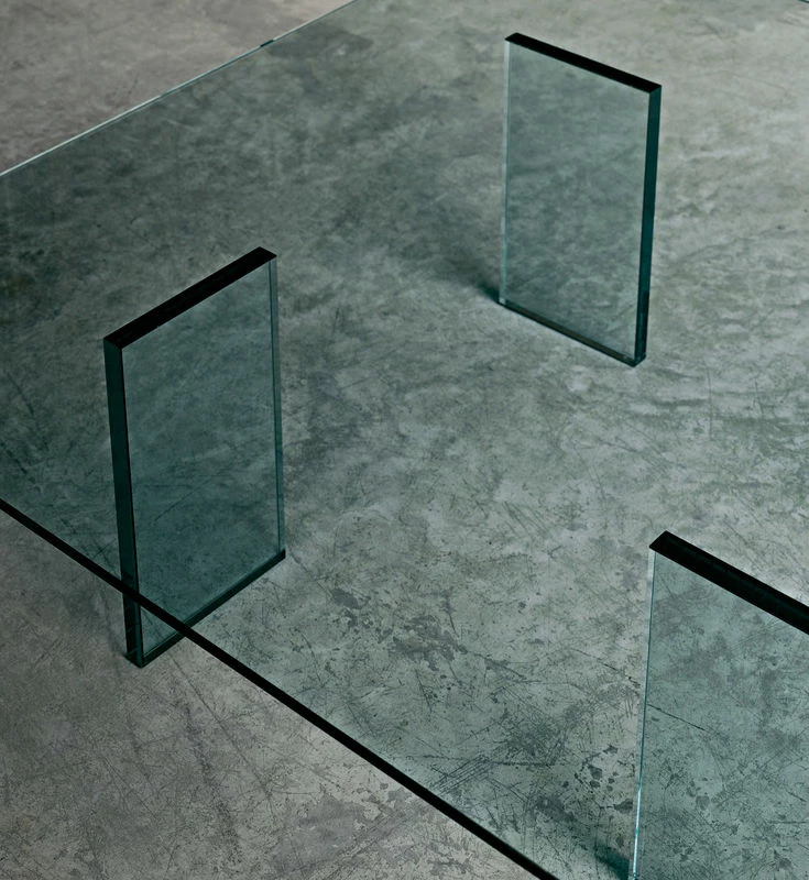 Glass Table Coffee Table - 120 X 120 Cm - Glas Italia 4 Glass Table Coffee Table - 120 X 120 Cm - Glas Italia - Image 2