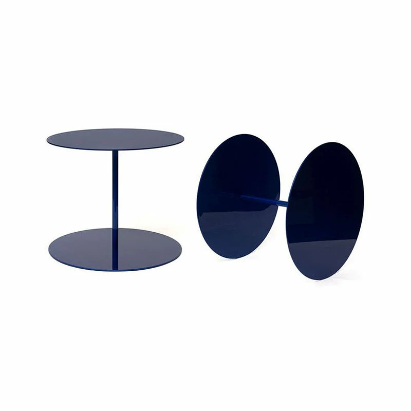 Gong Lux Coffee Table - / Giulio Cappellini, 2004 - Ø 50 X H 42 Cm / Metal - Cappellini 4 Gong Lux Coffee Table - / Giulio Cappellini, 2004 - Ø 50 X H 42 Cm / Metal - Cappellini - Image 2