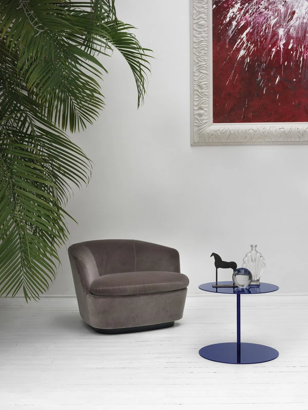 Gong Lux Coffee Table - / Giulio Cappellini, 2004 - Ø 50 X H 42 Cm / Metal - Cappellini 5 Gong Lux Coffee Table - / Giulio Cappellini, 2004 - Ø 50 X H 42 Cm / Metal - Cappellini - Image 3