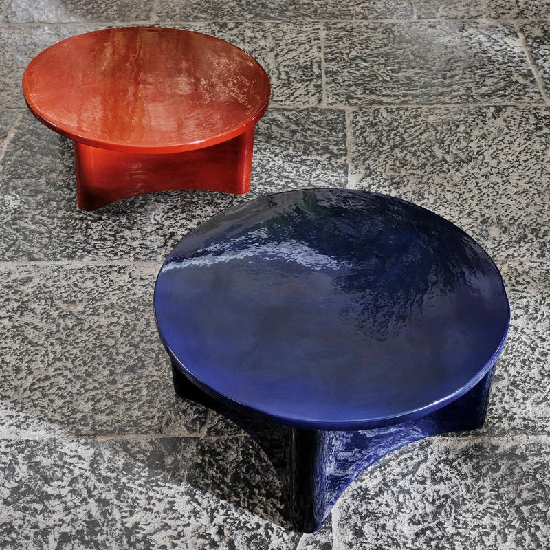 Guna 11 Coffee Table - / Ø 62 X H 23 Cm - Ceramic - Gervasoni 4 Guna 11 Coffee Table - / Ø 62 X H 23 Cm - Ceramic - Gervasoni - Image 2