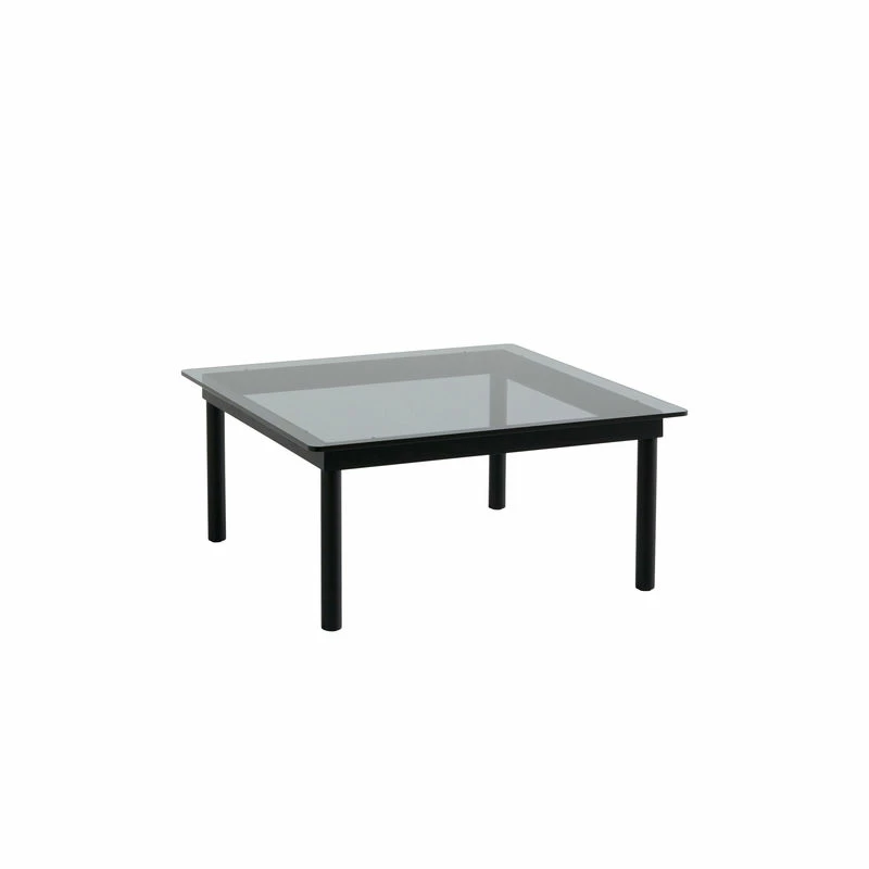 Kofi Coffee Table - / 80 X 80 Cm - Glass & Wood - Hay 3 Kofi Coffee Table - / 80 X 80 Cm - Glass & Wood - Hay