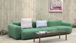 Kofi Coffee Table - / 140 X 50 Cm - Glass & Wood - Hay -Coffee Tables Sales Shop coffee table kofi black transparent glass madeindesign 374274 product800