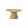 Luana Coffee Table - / Ø 74 X H 37 Cm - Oak - Bloomingville