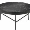 Marble Large Coffee Table - Ø 70,5 X H 35 Cm - Ferm Living -Coffee Tables Sales Shop coffee table marble large black madeindesign 225278 product800