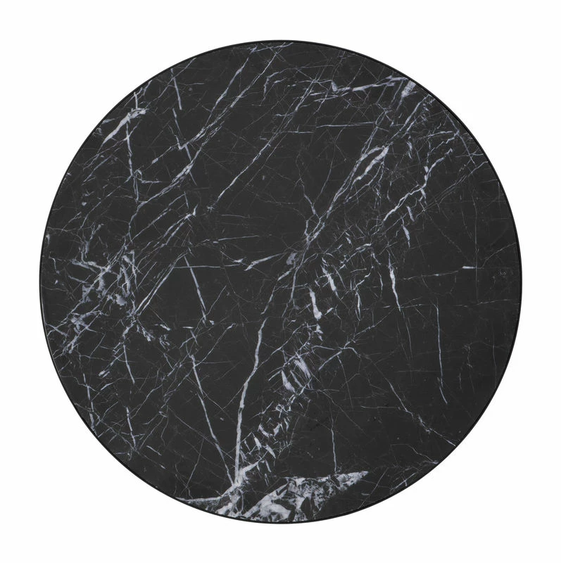 Marble Large Coffee Table - Ø 70,5 X H 35 Cm - Ferm Living 4 Marble Large Coffee Table - Ø 70,5 X H 35 Cm - Ferm Living - Image 2