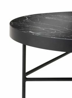 Marble Large Coffee Table - Ø 70,5 X H 35 Cm - Ferm Living 10 Marble Large Coffee Table - Ø 70,5 X H 35 Cm - Ferm Living -Coffee Tables Sales Shop coffee table marble large black madeindesign 225281 product800