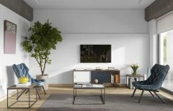 Marble Coffee Table - / Marble - 50 X 50 Cm X H 45 Cm - POP UP HOME -Coffee Tables Sales Shop coffee table marble white marble black leg madeindesign 377582 product800