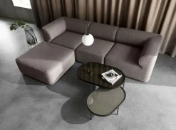 No-No Large Coffee Table - / 96 X 59 X H 35 Cm - Menu -Coffee Tables Sales Shop coffee table no no large dark green black structure madeindesign 284728 product800