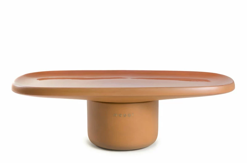 Obon Coffee Table - / Terracotta - 92 X 44 X H 28 Cm - Moooi 3 Obon Coffee Table - / Terracotta - 92 X 44 X H 28 Cm - Moooi