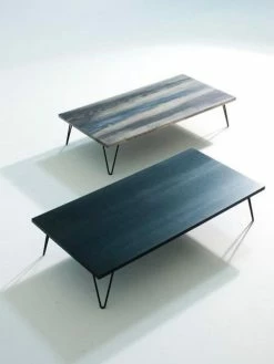 Overdyed Coffee Table - L 140 X W 70 Cm - Diesel With Moroso -Coffee Tables Sales Shop coffee table overdyed wheathered grey madeindesign 123015 product800