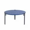 Pacifico Coffee Table - / Recycled Plastic - Ø 80 X H 43 Cm - TIPTOE 1 Pacifico Coffee Table - / Recycled Plastic - Ø 80 X H 43 Cm - TIPTOE -Coffee Tables Sales Shop coffee table pacifico blue madeindesign 340675 product800