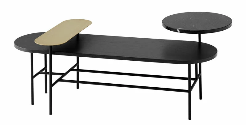 Palette JH7 Coffee Table - 3 Tops - &tradition 3 Palette JH7 Coffee Table - 3 Tops - &tradition