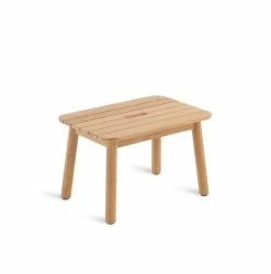 Pevero Coffee Table - / 37 X 54 Cm - Teak - Unopiu