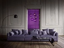 Piero Coffee Table - Marble & Leather - L 130 X H 40 Cm - Bolia -Coffee Tables Sales Shop coffee table piero grey white marble madeindesign 276845 product800