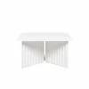 Plec Medium Coffee Table - / Steel - 70 X 70 X H 35 Cm - RS BARCELONA -Coffee Tables Sales Shop coffee table plec medium white madeindesign 358365 product800