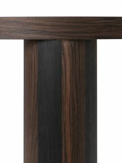 Post Small Coffee Table - / Ø 65 X H 41 Cm - Hand-made Marquetry - Ferm Living 9 Post Small Coffee Table - / Ø 65 X H 41 Cm - Hand-made Marquetry - Ferm Living -Coffee Tables Sales Shop coffee table post small striped pattern smoked oak black madeindesign 368746 product800