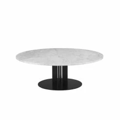 Scala Coffee Table - / Ø 130 X H 40 Cm - White Marble - Normann Copenhagen