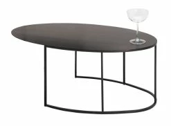 Slim Irony Coffee Table - Oval - H 29 Cm - Zeus