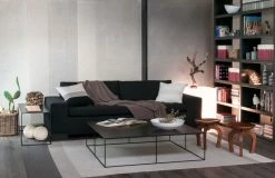 Slim Irony Coffee Table - 124 X 124 Cm - Zeus -Coffee Tables Sales Shop coffee table slim irony black copper madeindesign 262230 product800