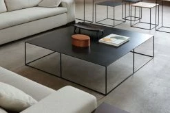 Slim Irony Coffee Table - 124 X 124 Cm - Zeus -Coffee Tables Sales Shop coffee table slim irony black copper madeindesign 262232 product800
