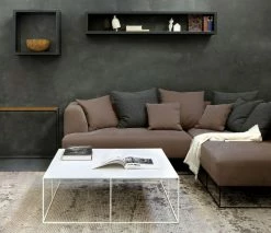 Slim Irony Coffee Table - 100 X 100 Cm - Zeus -Coffee Tables Sales Shop coffee table slim irony black copper madeindesign 304933 product800