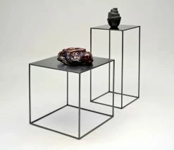 Slim Irony Coffee Table - / 124 X 62 X H 34 Cm - Zeus 10 Slim Irony Coffee Table - / 124 X 62 X H 34 Cm - Zeus -Coffee Tables Sales Shop coffee table slim irony phosphated black top copper black base madeindesign 216885 product800