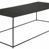 Slim Irony Coffee Table - / 124 X 62 X H 34 Cm - Zeus 2 Slim Irony Coffee Table - / 124 X 62 X H 34 Cm - Zeus -Coffee Tables Sales Shop coffee table slim irony phosphated black top copper black base madeindesign 259174 product800