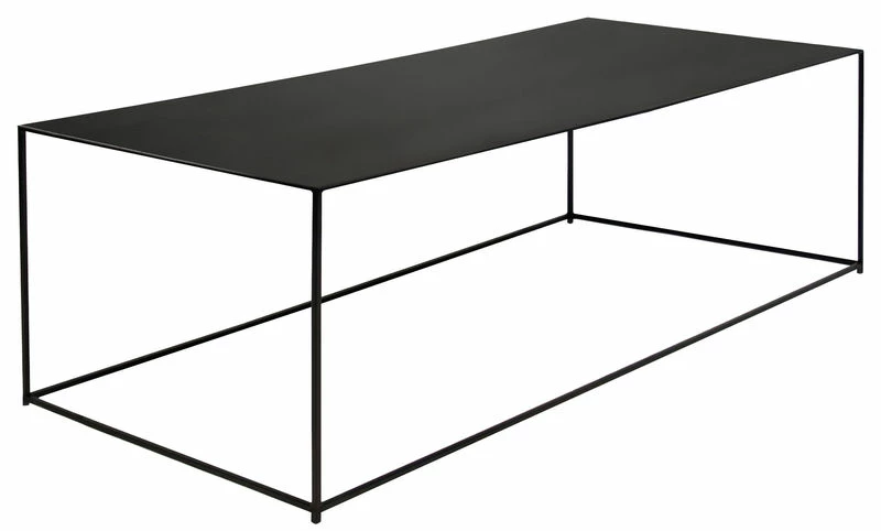Slim Irony Coffee Table - / 124 X 62 X H 34 Cm - Zeus 3 Slim Irony Coffee Table - / 124 X 62 X H 34 Cm - Zeus