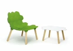 Tarta Coffee Table - Slide -Coffee Tables Sales Shop coffee table tarta laquered white top natural wood feet madeindesign 220710 product800