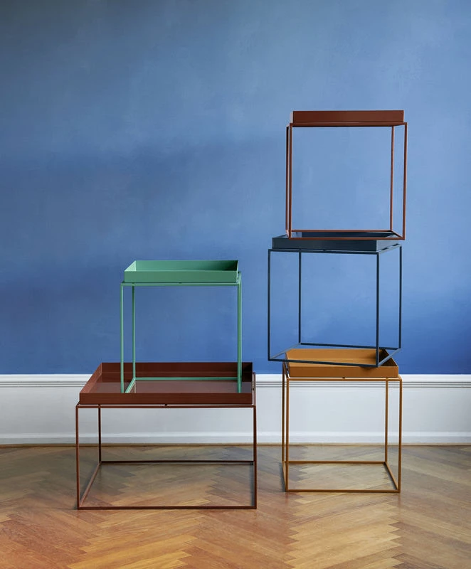 Tray Coffee Table - H 40 Cm / 40 X 40 Cm - Square - Hay 5 Tray Coffee Table - H 40 Cm / 40 X 40 Cm - Square - Hay - Image 3