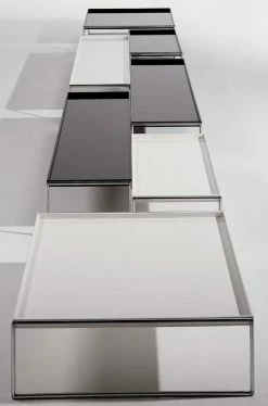 Trays Coffee Table - 80 X 80 Cm - Kartell -Coffee Tables Sales Shop coffee table trays black madeindesign 58239 product800