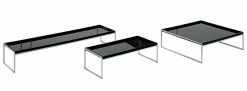 Trays Coffee Table - 80 X 80 Cm - Kartell -Coffee Tables Sales Shop coffee table trays black madeindesign 58241 product800