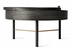 Turning Table Coffee Table - Storage - Ø 65 Cm - Menu -Coffee Tables Sales Shop coffee table turning table black ash madeindesign 236916 product800