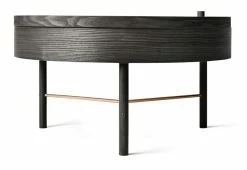 Turning Table Coffee Table - Storage - Ø 65 Cm - Menu -Coffee Tables Sales Shop coffee table turning table black ash madeindesign 236917 product800