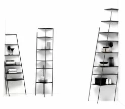 Mama' Small Corner Shelf - / Trompe L'œil - H 166 Cm - Mogg 7 Mama' Small Corner Shelf - / Trompe L'œil - H 166 Cm - Mogg -Coffee Tables Sales Shop corner shelf mama small black small madeindesign 305235 product800