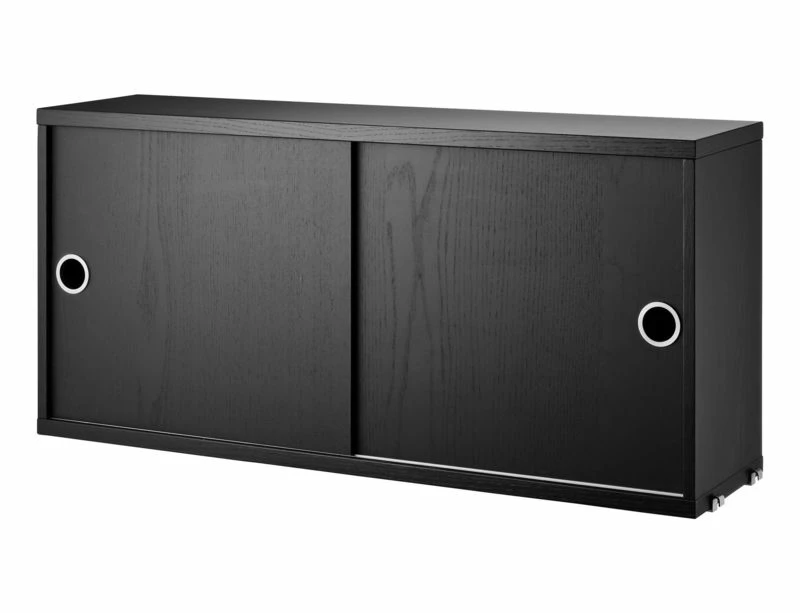 String® System Crate - / 2 Doors - L 78 X D 20 Cm - String Furniture 3 String® System Crate - / 2 Doors - L 78 X D 20 Cm - String Furniture