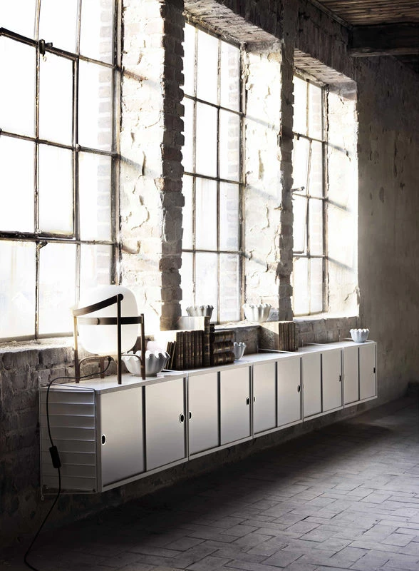 String® System Crate - / 2 Doors - L 78 X D 20 Cm - String Furniture 4 String® System Crate - / 2 Doors - L 78 X D 20 Cm - String Furniture - Image 2