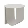 Cher End Table - / Ø 43 Cm - Metal / Built-in Magazine Holder - Bloomingville -Coffee Tables Sales Shop end table cher light grey madeindesign 341964 product800