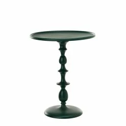 Classic End Table - / Ø 46 X H 55 Cm - Cast Aluminium - Pols Potten